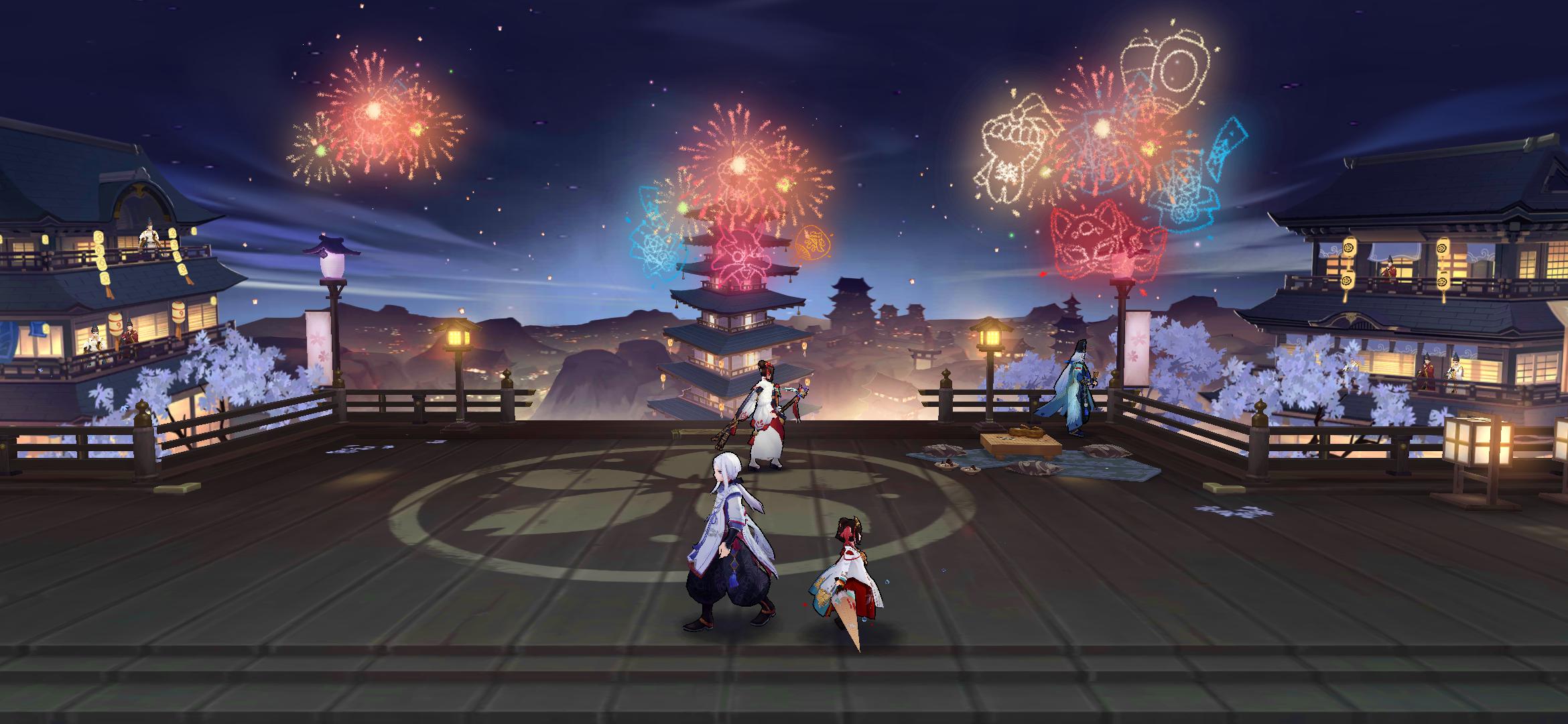 夏日花火祭 来自大神阴阳师圈子 Alone丶微凉