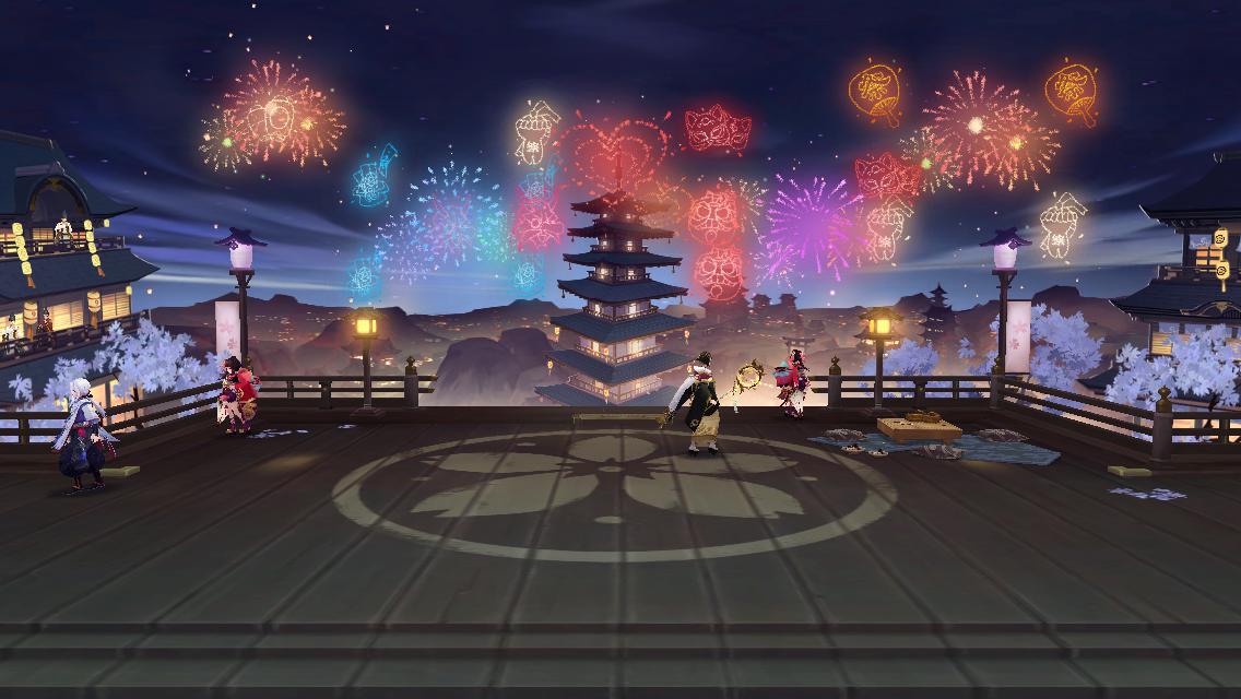 夏日花火祭 来自大神阴阳师圈子 星辰之力佑我蜀汉